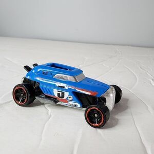 Hot Wheels Blue Rip Rod 1/64 Diecast #5 2013